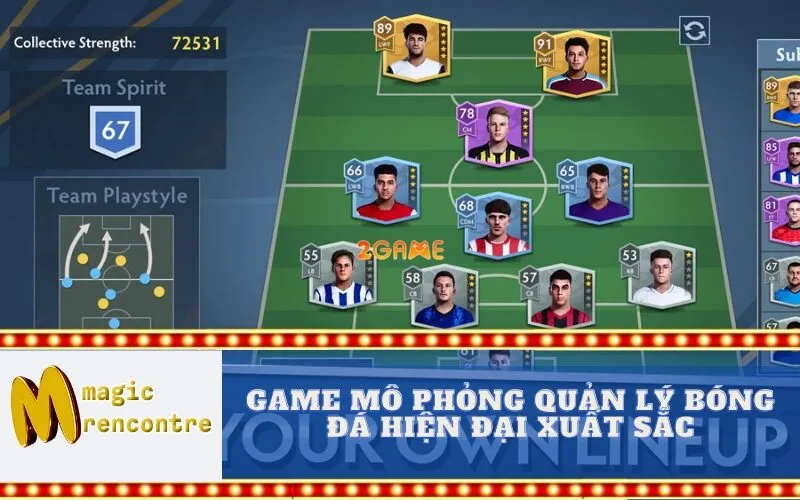 Game Mô Phỏng Quản Lý Bóng Đá Hiện Đại Xuất Sắc