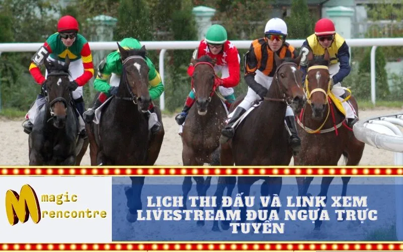 Lịch Thi Đấu Và Link Xem Livestream Đua Ngựa Trực Tuyến