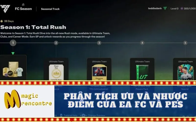 Phân Tích Ưu và Nhược Điểm của EA FC và PES