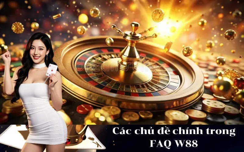 Các chủ đề chính trong FAQ W88