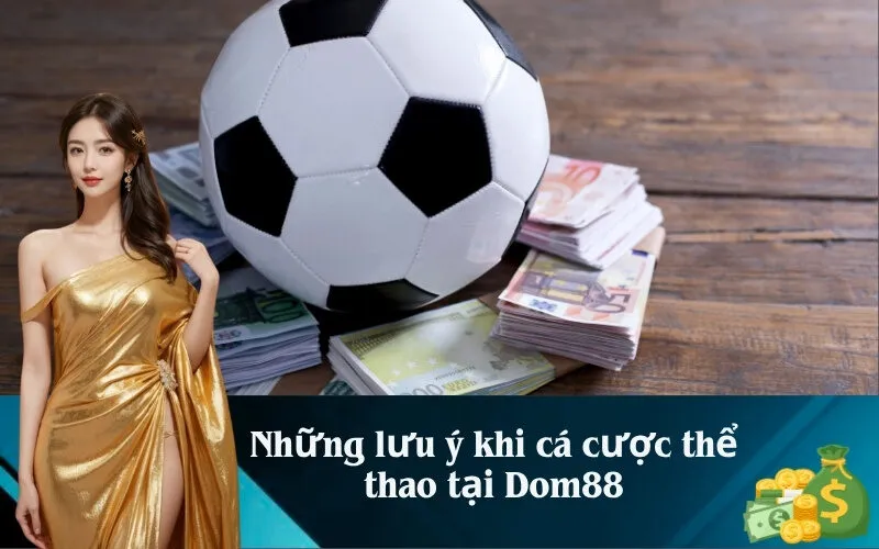 Những lưu ý khi cá cược thể thao tại Dom88